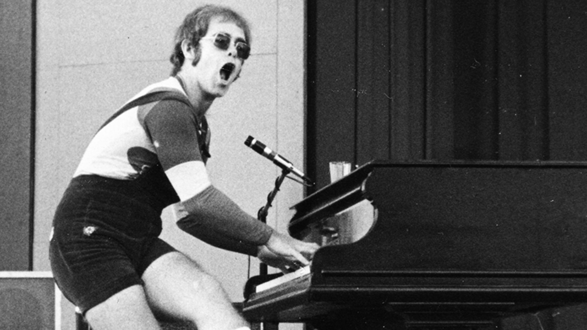 Elton John in concert at Liseberg, in 1971.