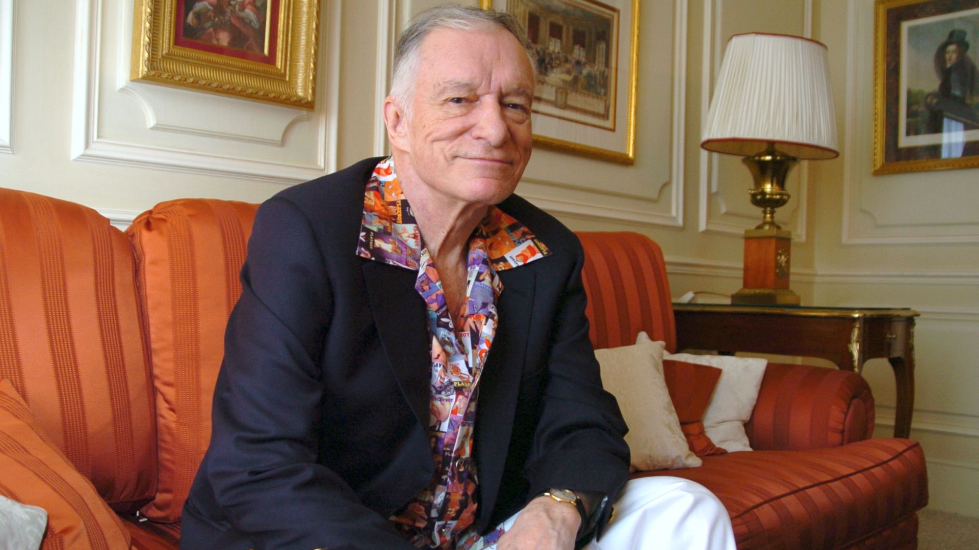 Hugh Hefner, le 10 juin 2007 à Paris.