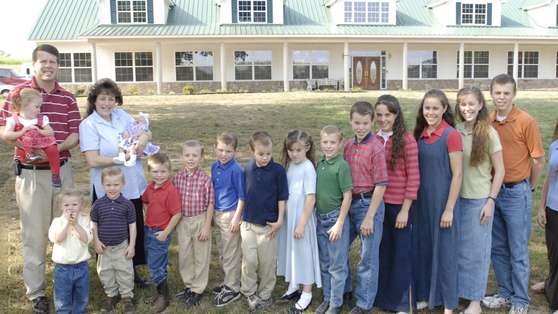 The family of Jim Bob Duggar.