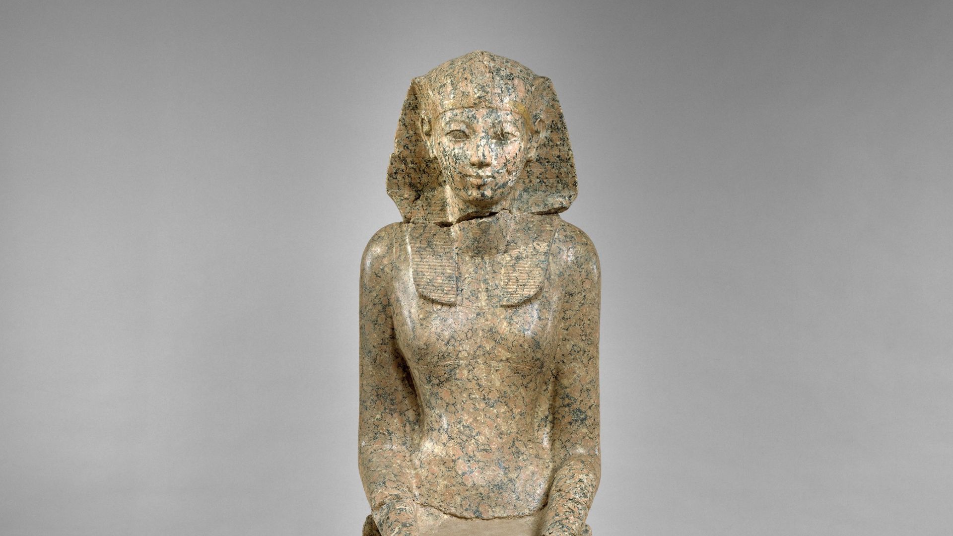 Statue, seated, Hatshepsut