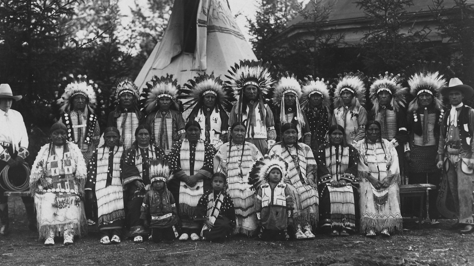 Scope and content:  A group of Sioux Indians made toured Germany with the Circus Sarrasani in 1928.
