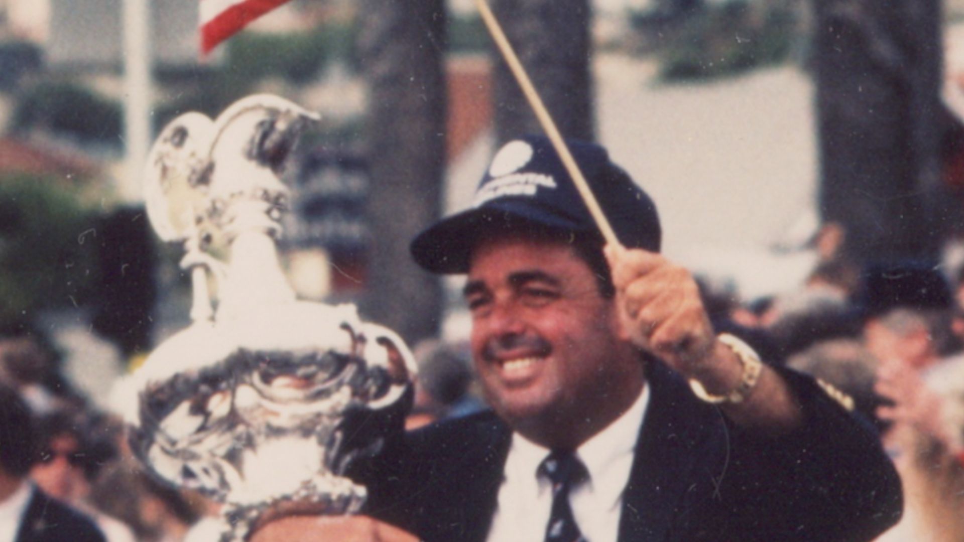 Dennis Conner, a San Diegan and four time winner of the America’s Cup, brought the prized Cup home to American soil and San Diego in 1987 after winning the Cup back from Australia.