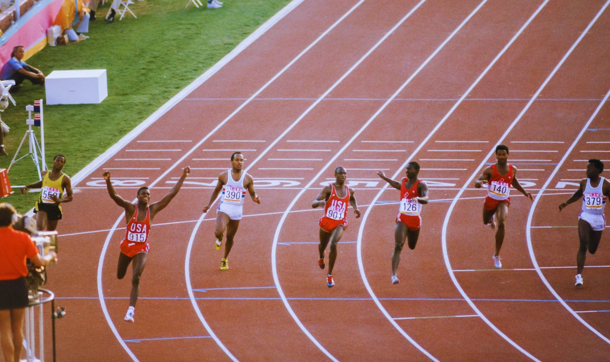 Gettyimages - 456659862, 1984 Olympics - Men's 100m
