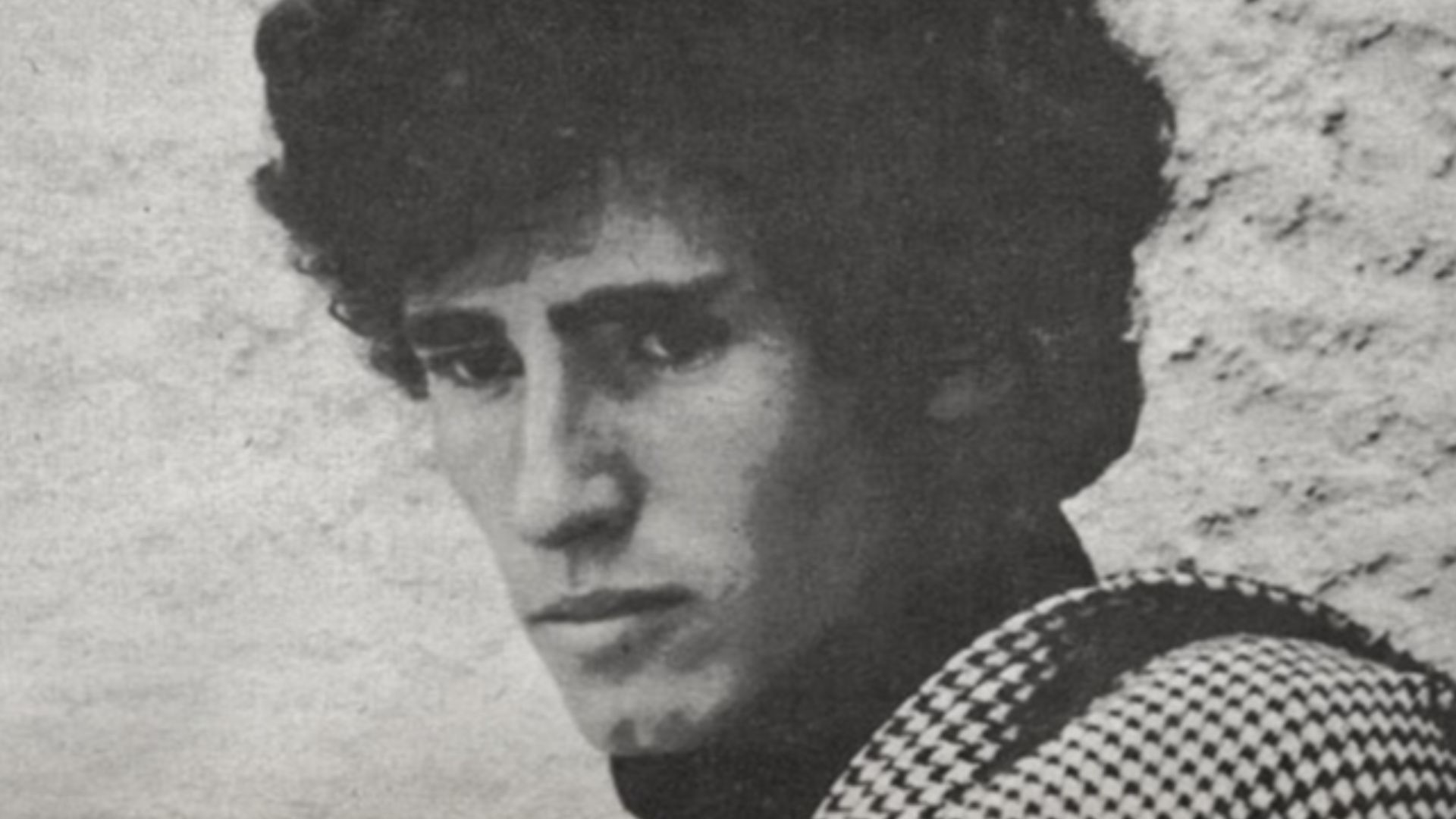 Tim Buckley in October 22, 1966 issue of KRLA Beat magazine. GRAYSCALED