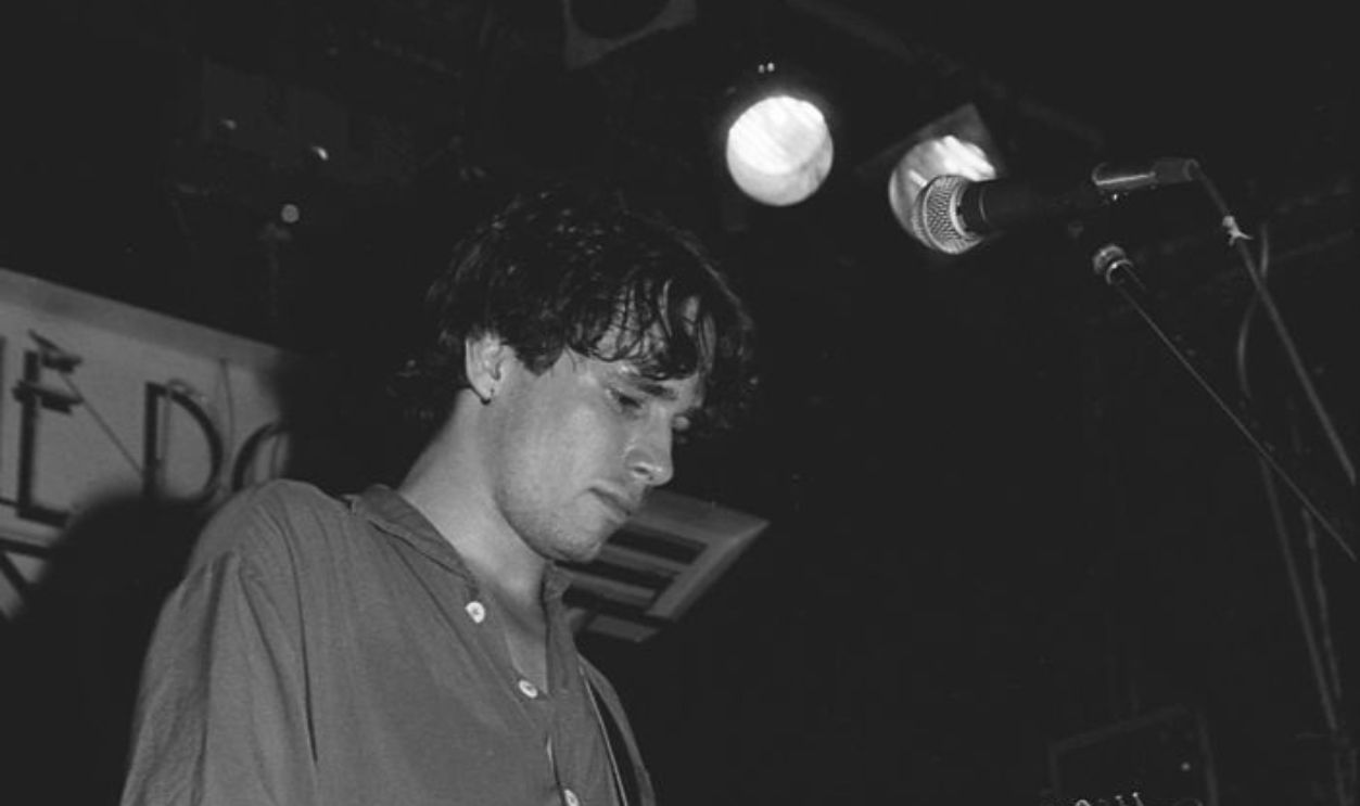 American singer-songwriter Jeff Buckley (1966 - 1997) performing on stage at The Point, Atlanta, Georgia, USA, 6th August 1994.