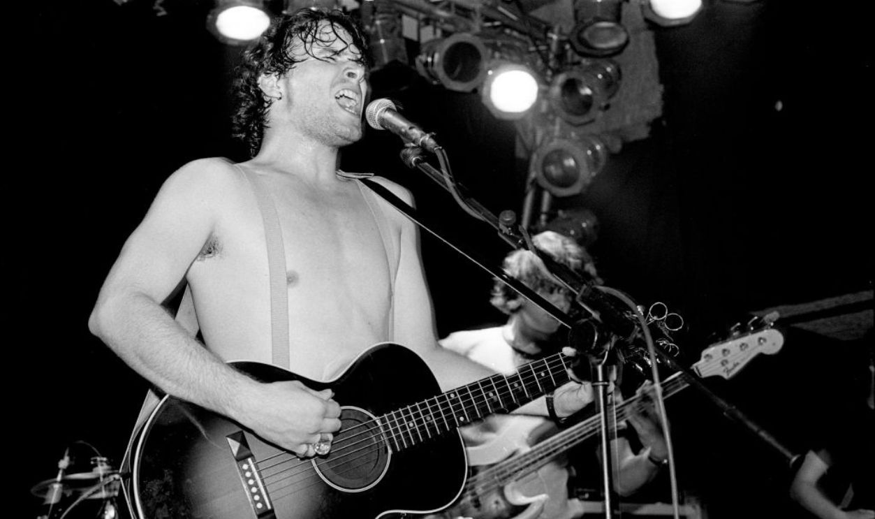 Jeff Buckley performs on stage at The Garage, Islington, London , United Kingdom, 1st September 1994. 