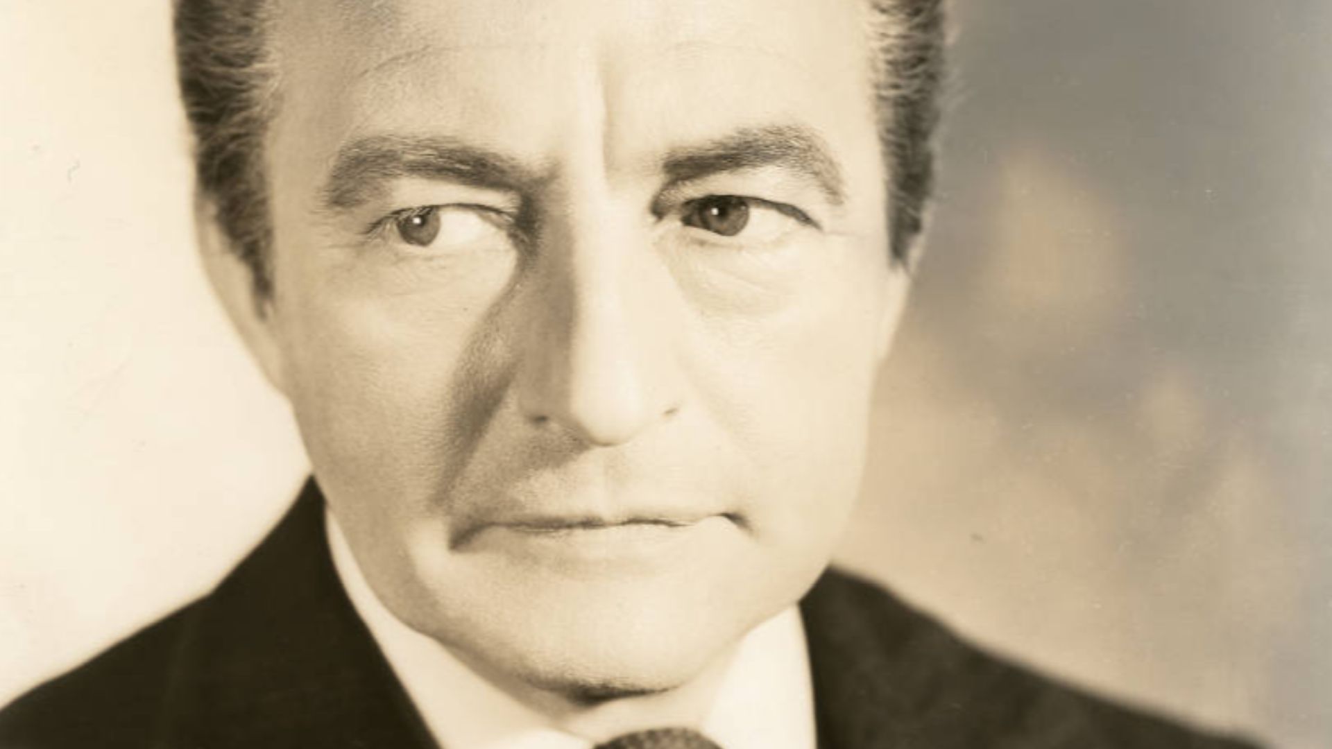 British actor Claude Rains.
Subjects: actors