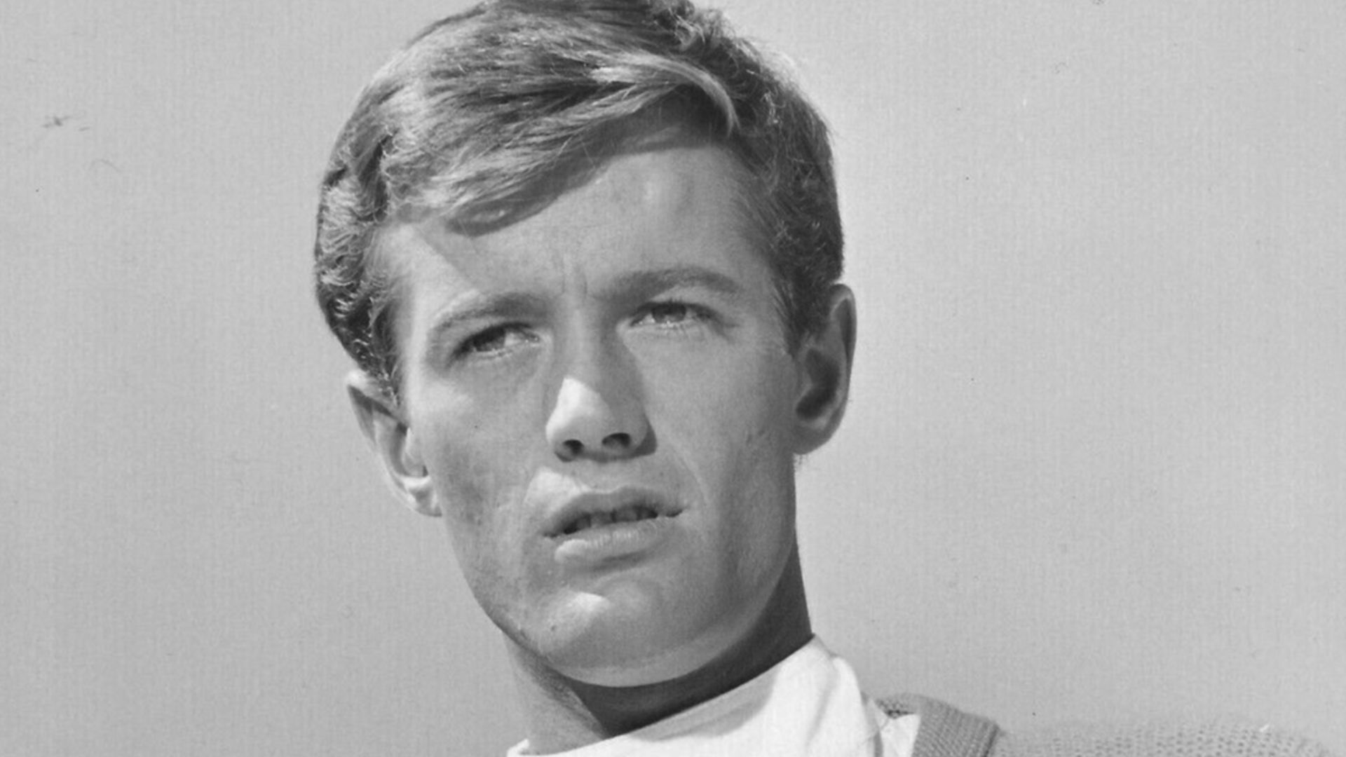 Peter Fonda pictured in 1962 for his film debut in Tammy and the Doctor, released in 1963. Promo Photo, 8x10 inches