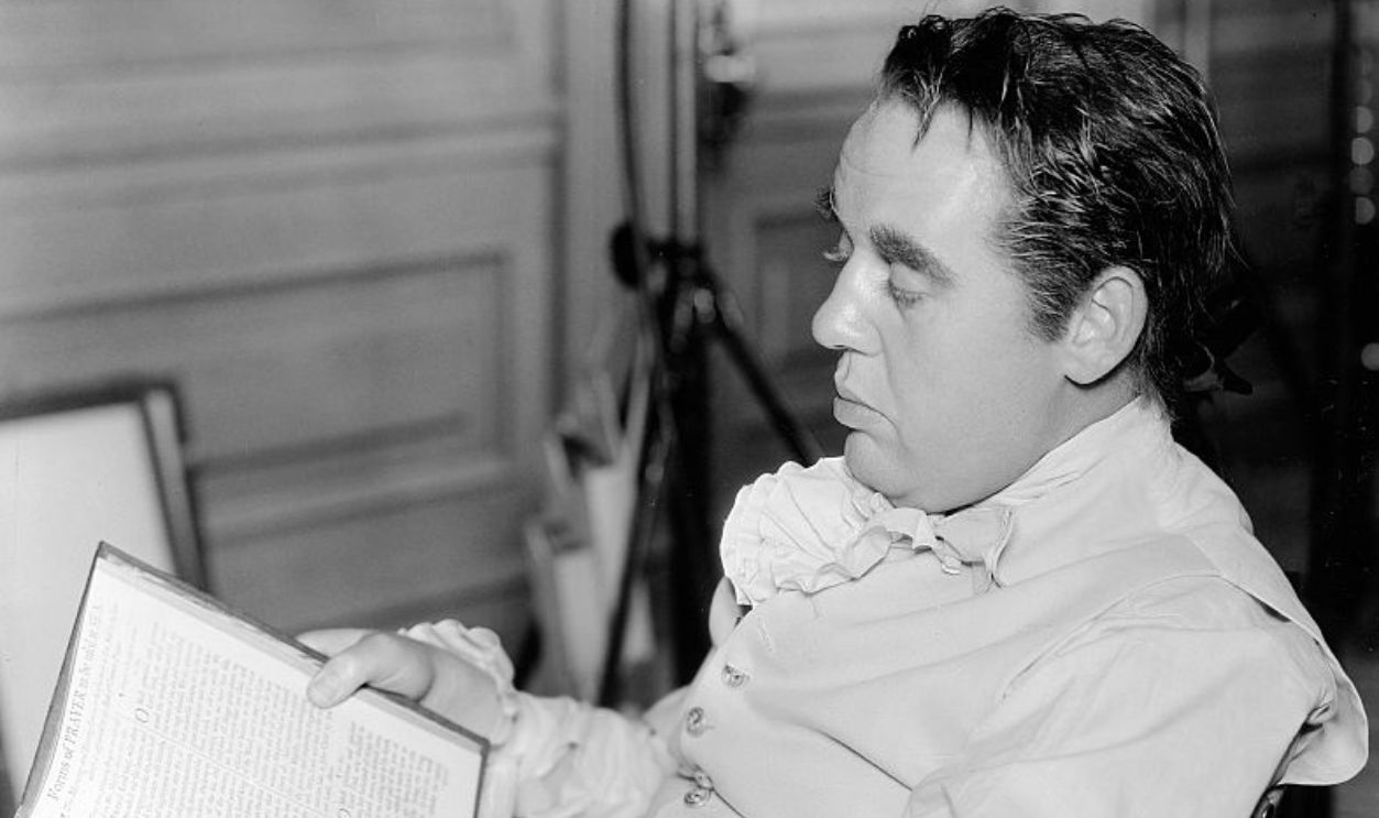 (Eingeschränkte Rechte für bestimmte redaktionelle Kunden in Deutschland. Limited rights for specific editorial clients in Germany.) Laughton, Charles - actor, GB *01.07.1899-15.12.1962+- in the film 