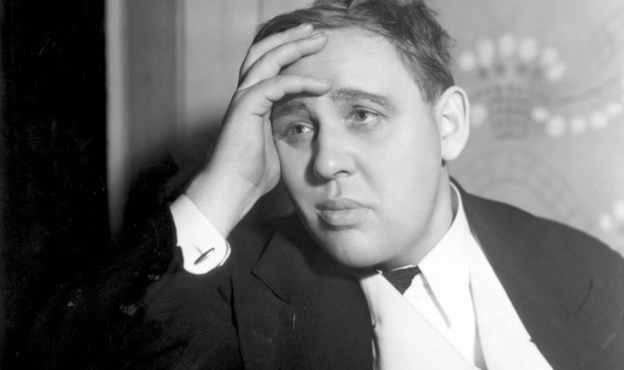 8th October 1933: English actor Charles Laughton (1899 - 1962) in costume as Lopahin in Chekhov's play 'The Cherry Orchard' at the Old Vic Theatre in London.