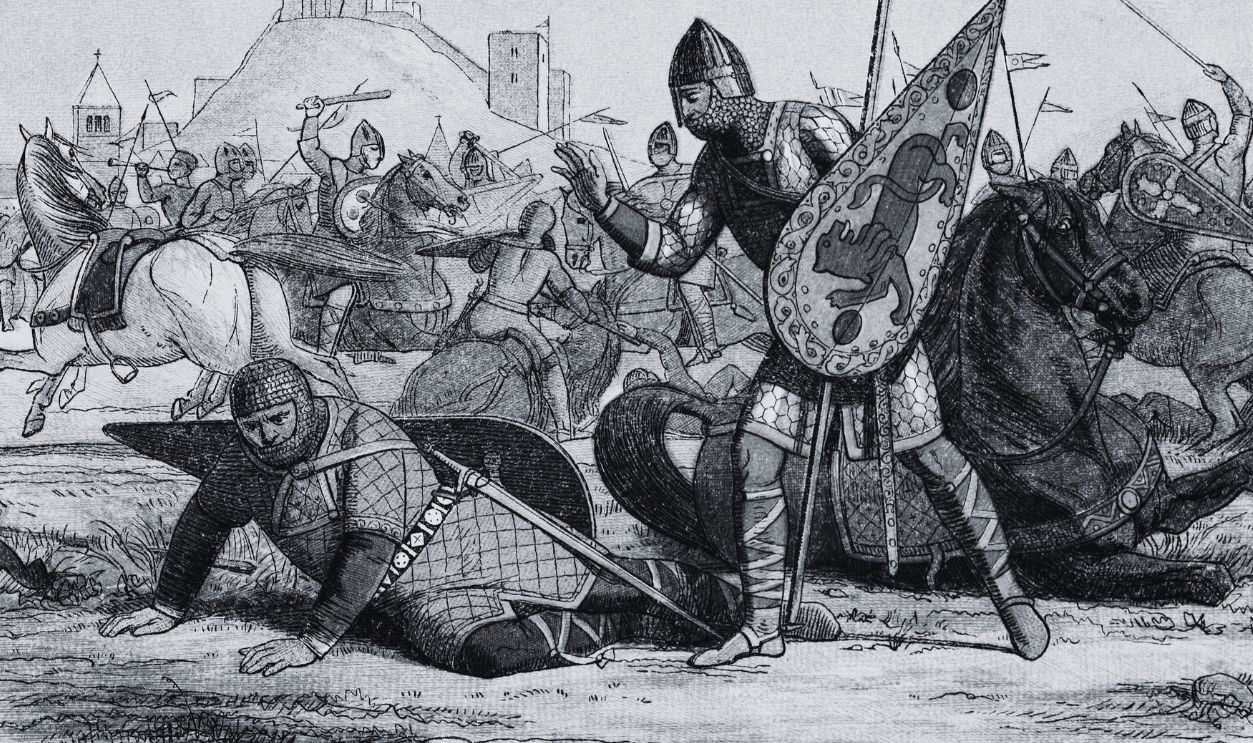 Gettyimages - 534296312, Robert wounding his father, King William I 