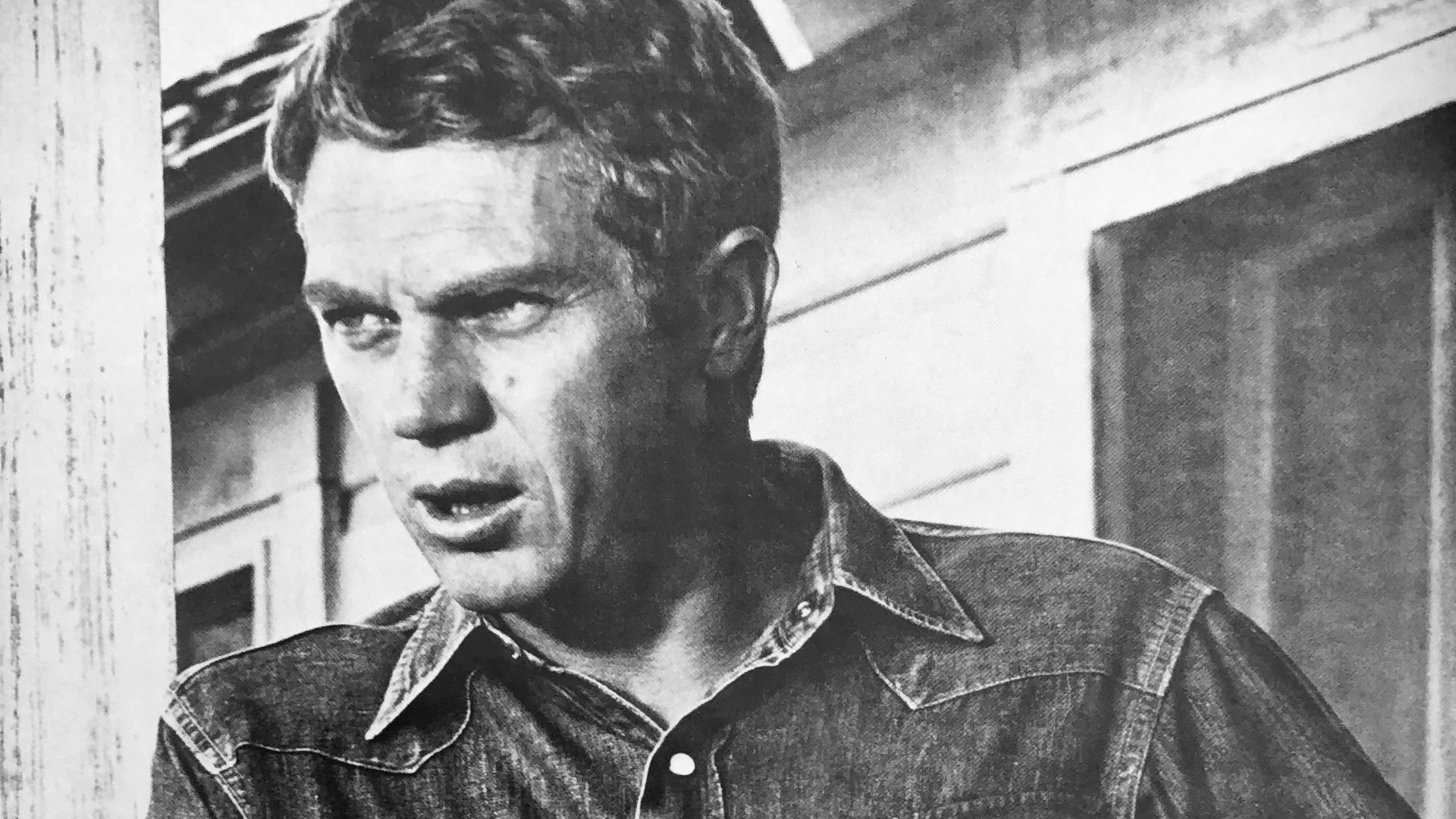 Steve McQueen in the American film Baby the Rain Must Fall (1965).