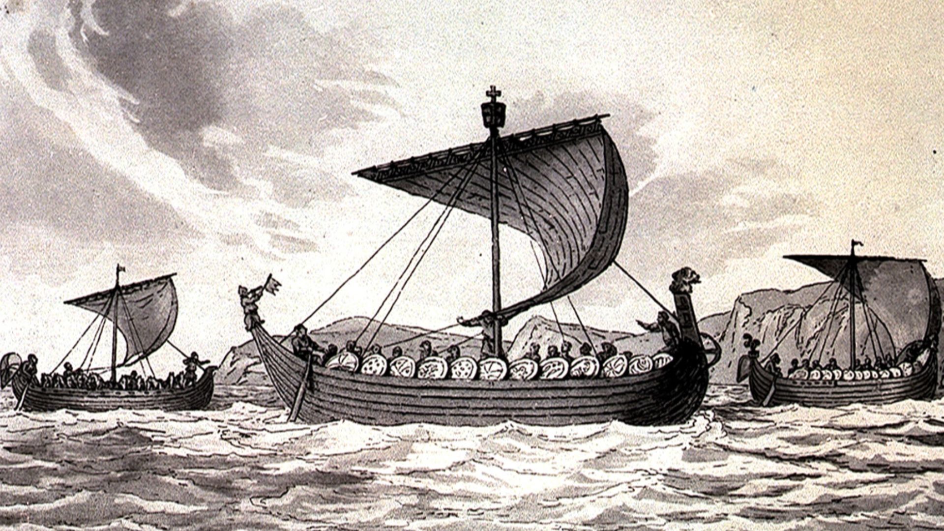 Ships of William the Conqueror, 1066
Technique includes mixed methods.