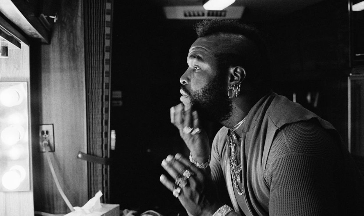 American actor Laurence Tureaud aka Mister T. Los Angeles, 7 May 1983