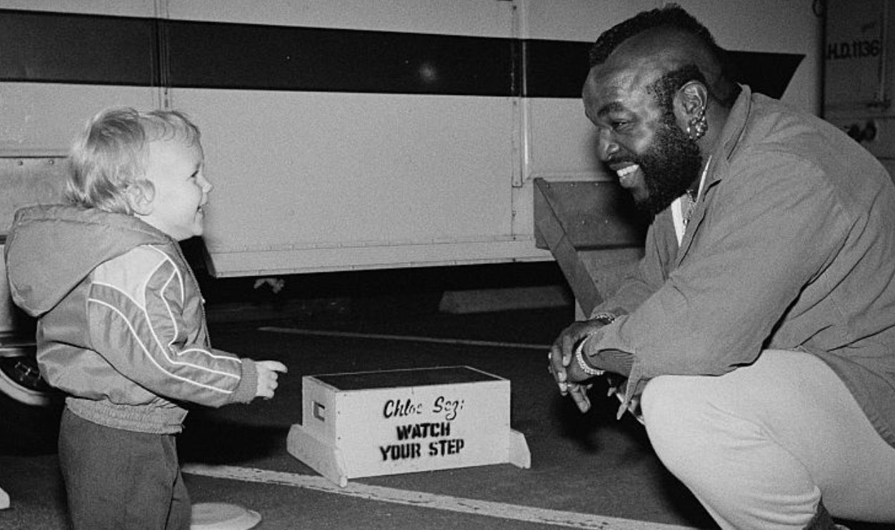 American actor Laurence Tureaud aka Mister T. Los Angeles, 7 May 1983.