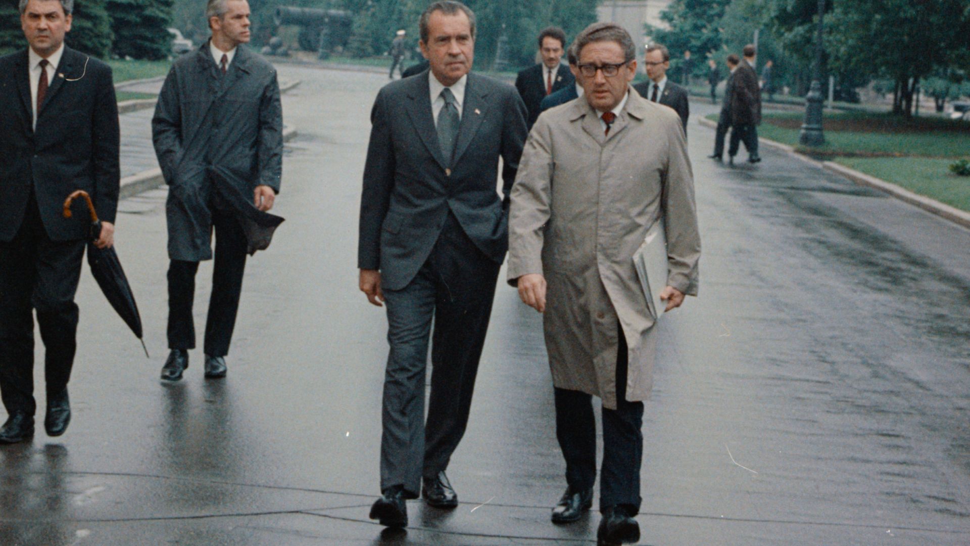 President Richard Nixon and Dr. Henry Kissinger in Moscow, 5/29/1972