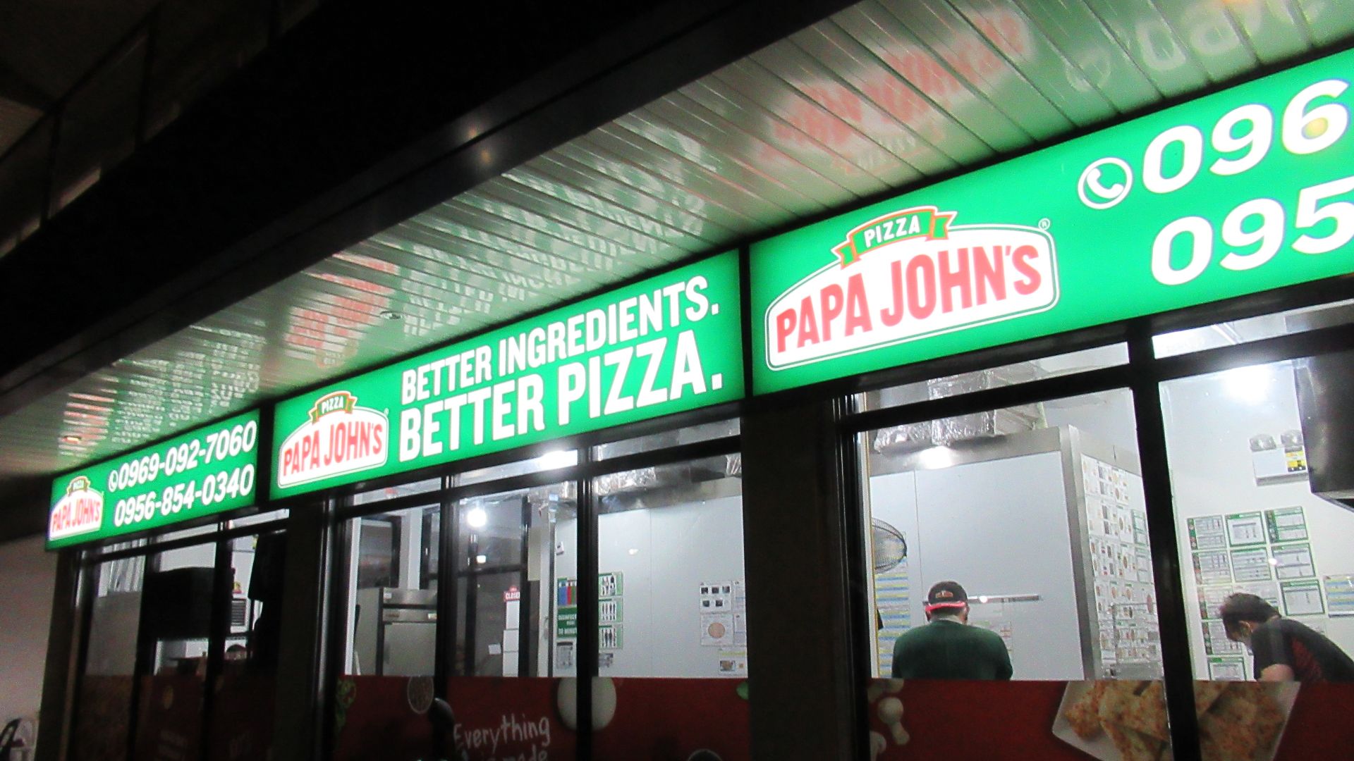 Papa John's Pizza in the Philippines