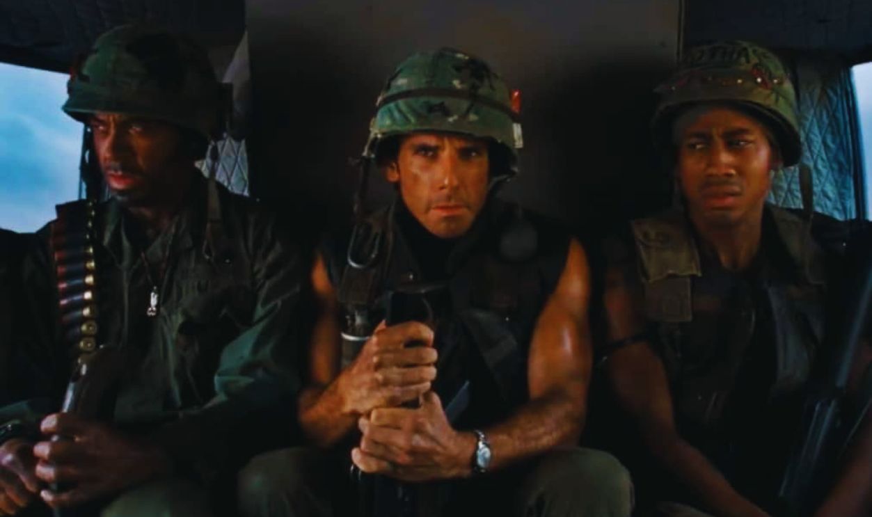 Screenshot from Tropic Thunder (2008) 