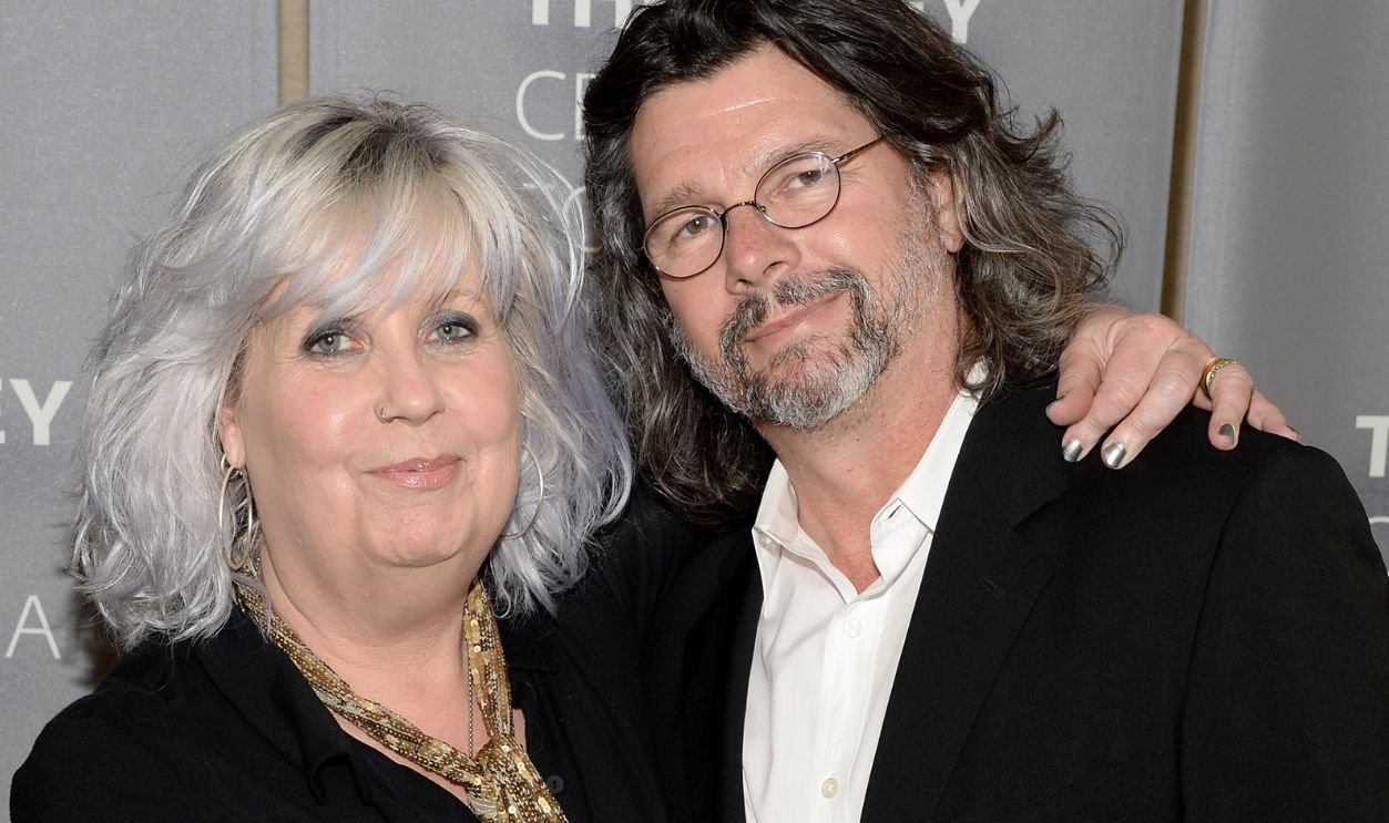 The Paley Center for Media presents The Artistry of "Outlander" BEVERLY HILLS, CA - JUNE 06: Costume designer Terry Dresbach (L) and executive producer Ronald D. Moore attend The Paley Center for Media presents The Artistry of "Outlander" at The Paley Center for Media on June 6, 2016 in Beverly Hills, California.
