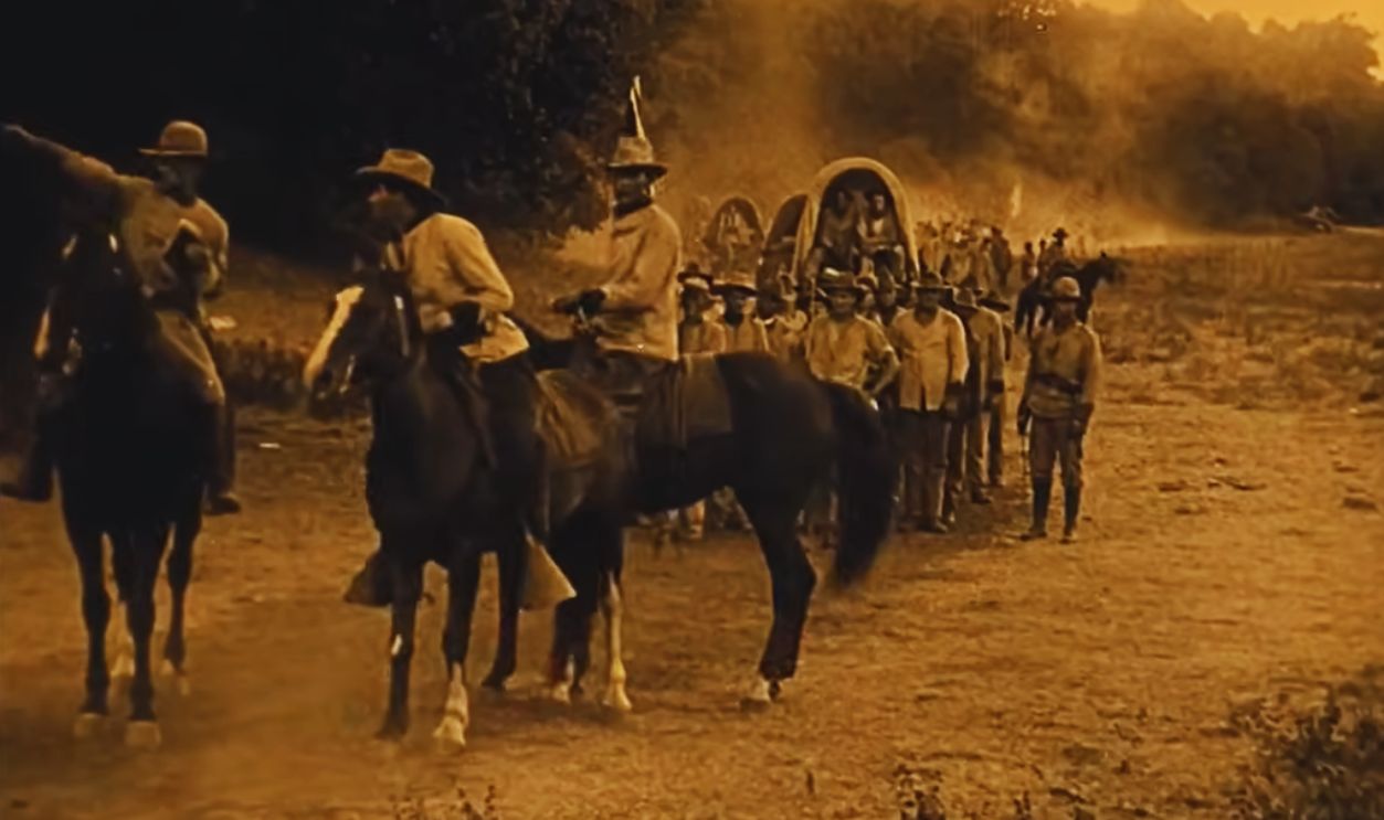 Screenshot from The Birth of a Nation (1915) 