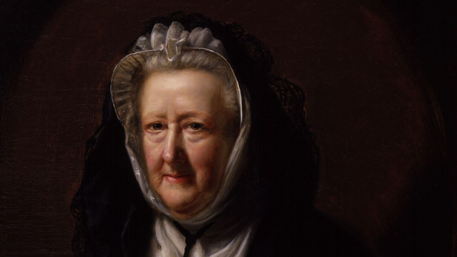 Mary Delany (née Granville), by John Opie (died 1807). See source website for additional information.

This set of images was gathered by User:Dcoetzee from the National Portrait Gallery, London website using a special tool. All images in this batch have 