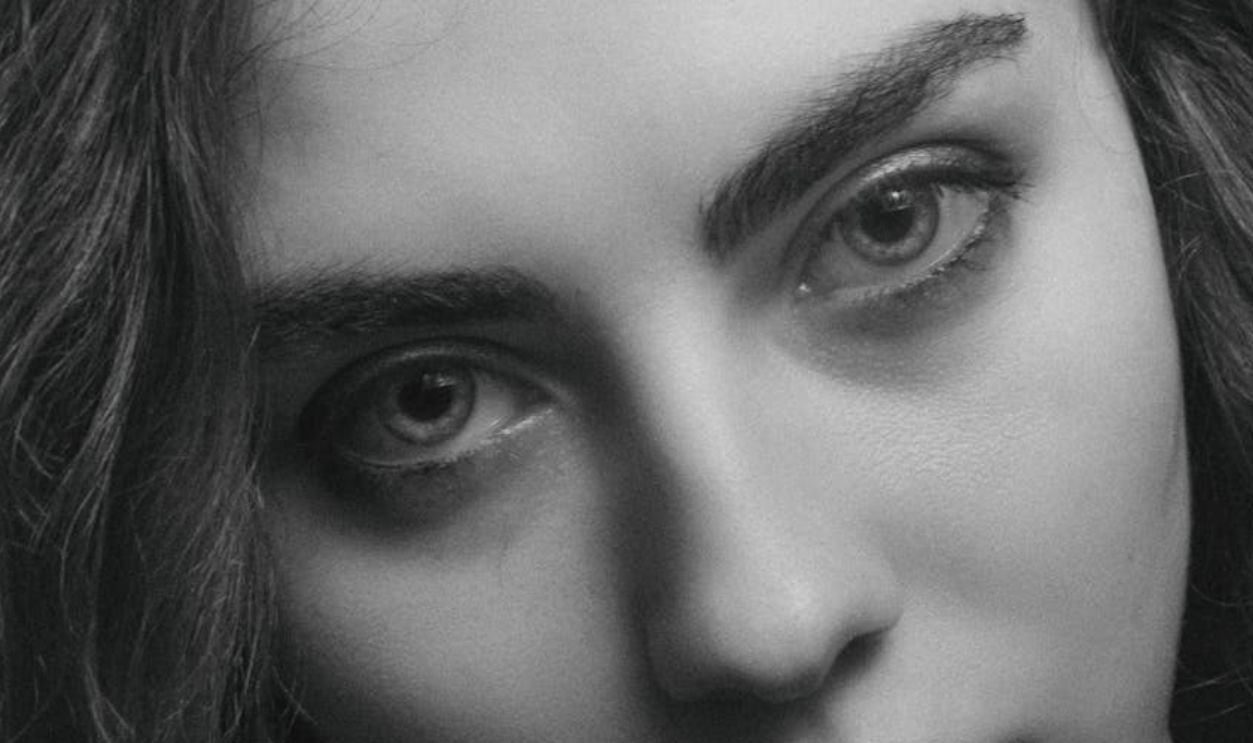 woman staring