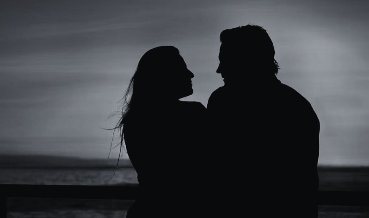 couple talking