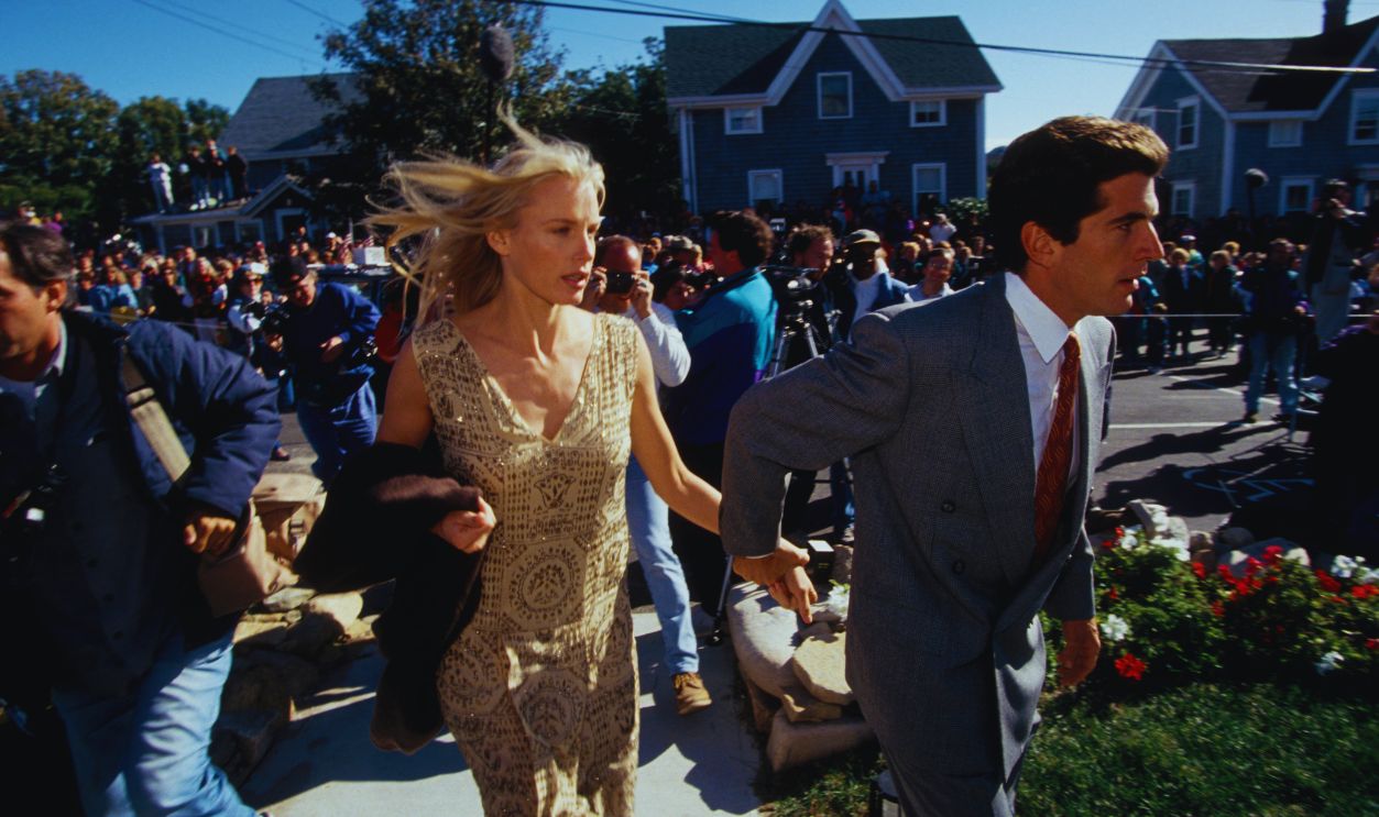 Gettyimages - 525635058, John F. Kennedy, Jr. and Daryl Hannah at Wedding 