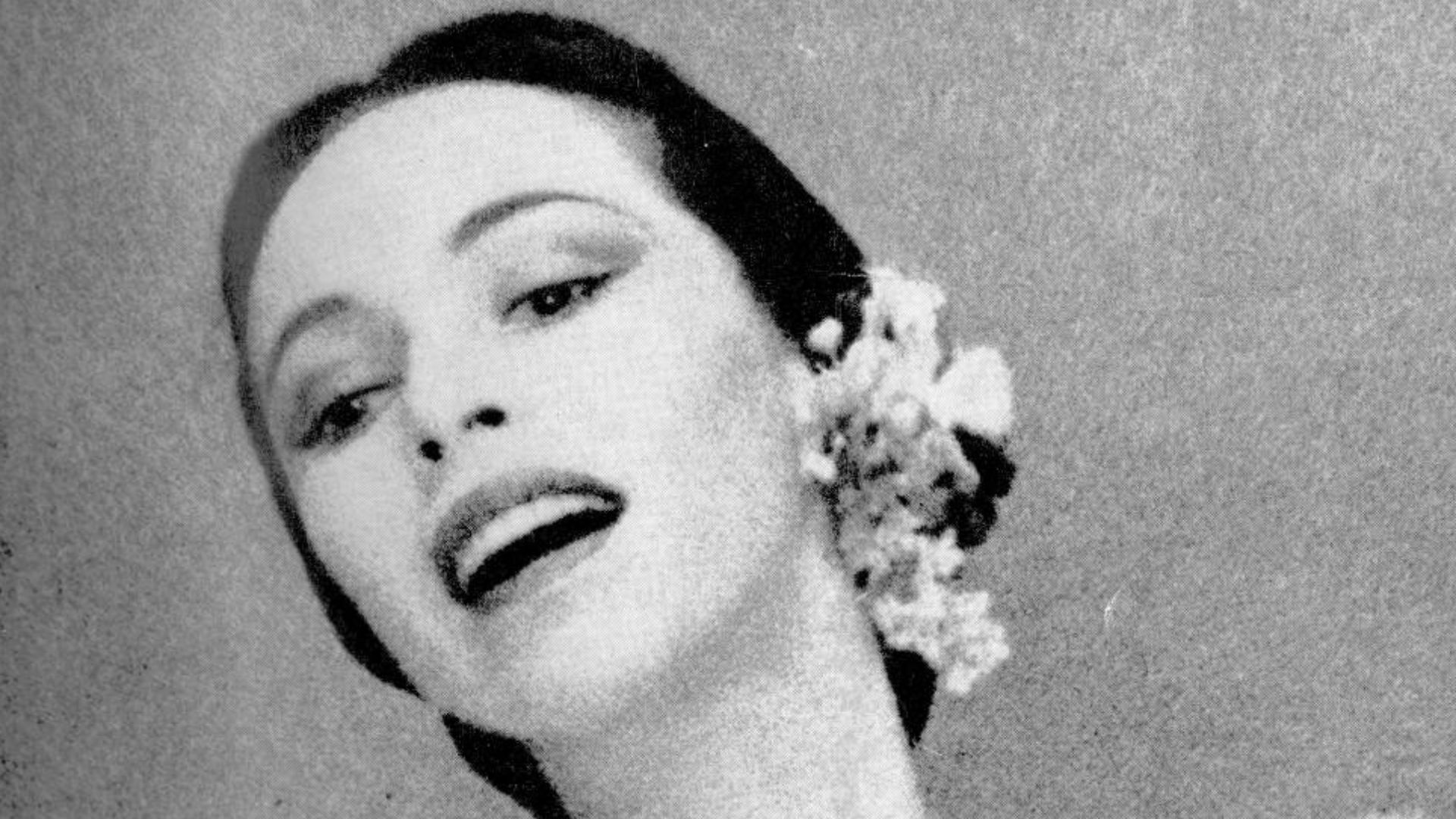 Maria Tallchief pictured on the February 1954 front cover of Dance Magazine.