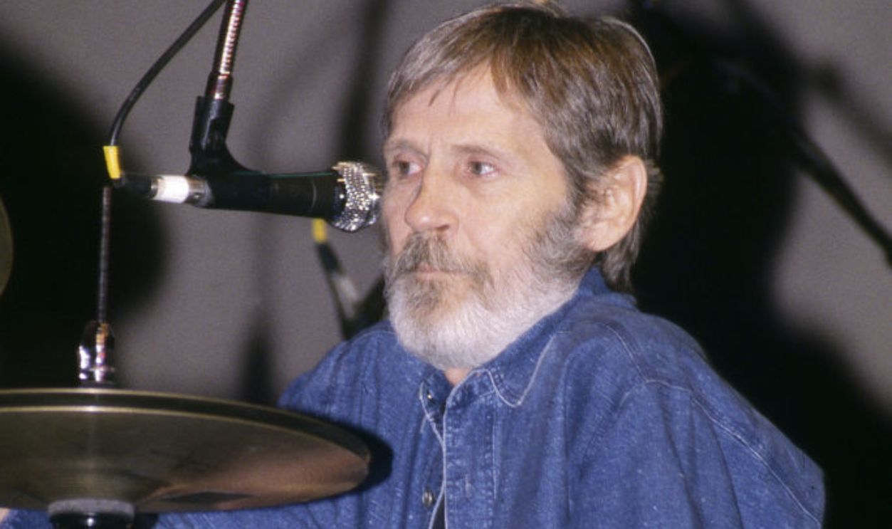 ( MANDATORY CREDIT Bill Tompkins/Getty Images ) Levon Helm, drummer of the classic rock band The Band on July 29th, 1995 in New York City.