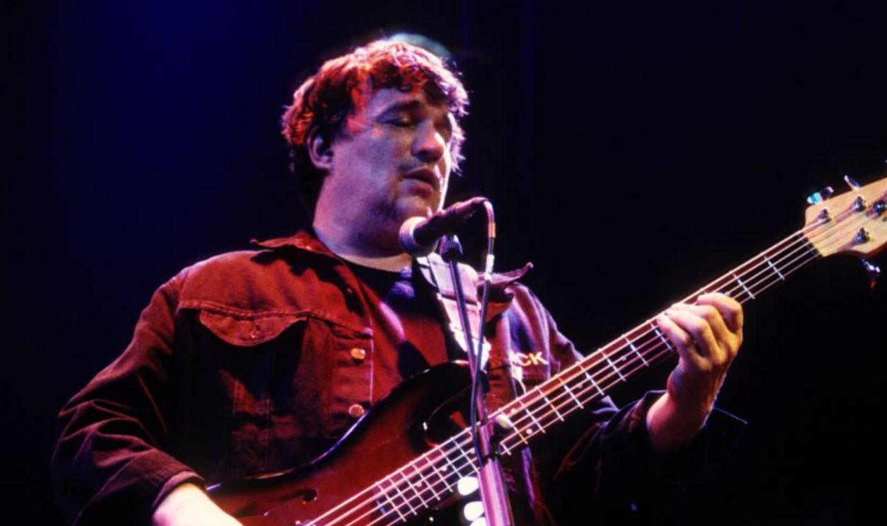UNITED KINGDOM - JANUARY 01: Photo of BAND and Rick DANKO; Rick Danko performing on stage 