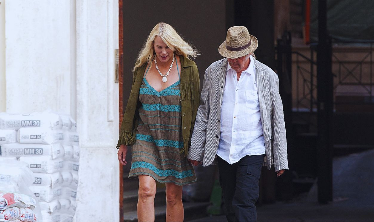 Gettyimages - 478867322, Rome Celebrity Sightings Daryl Hannah, Neil Young June 27th, 2015