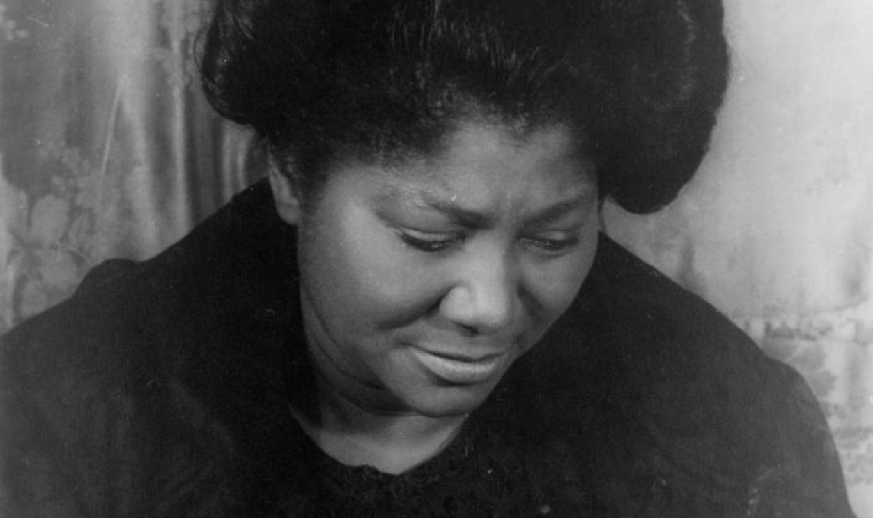 Portrait of Mahalia Jackson