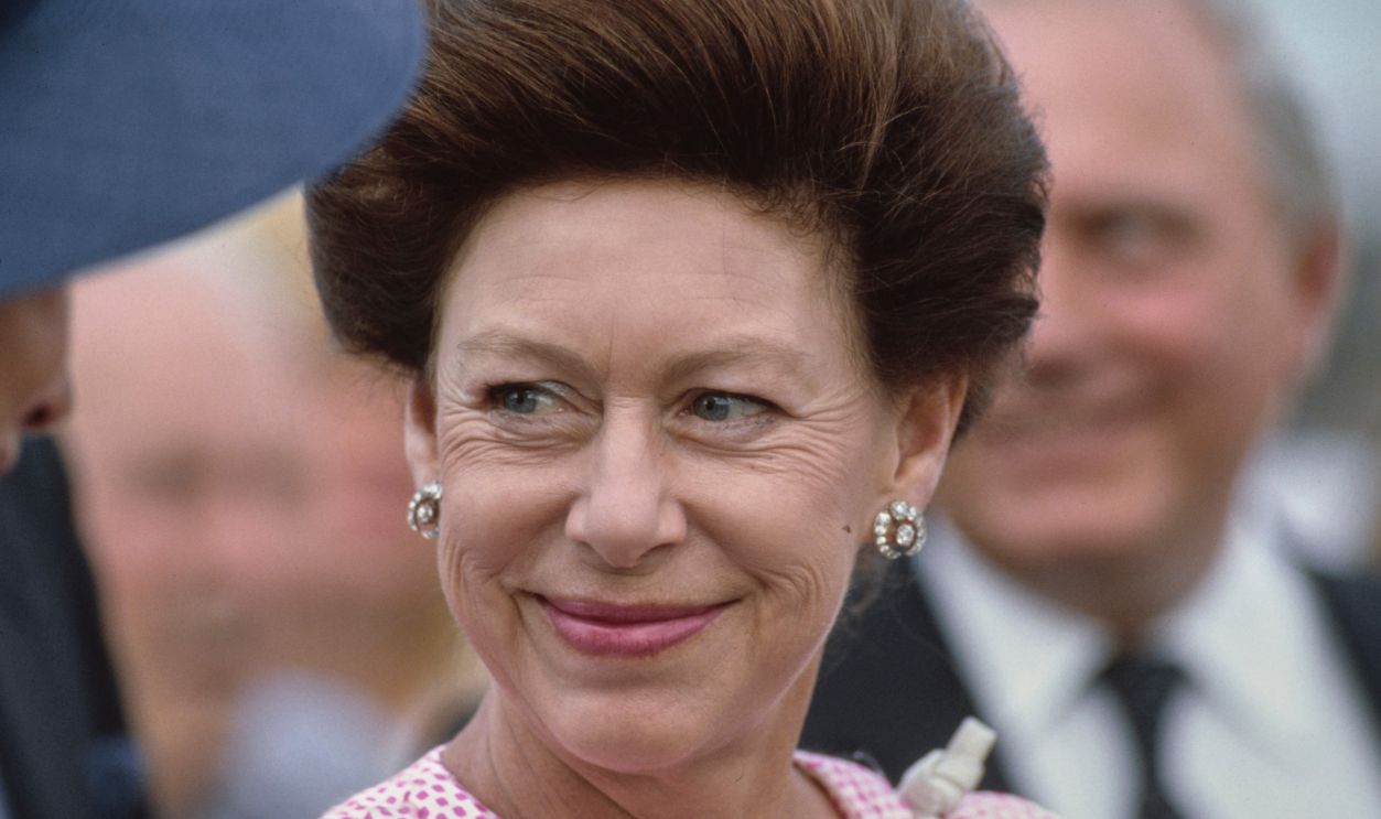 Princess Margaret visits the new Docklands development in London, UK, July 1987. 