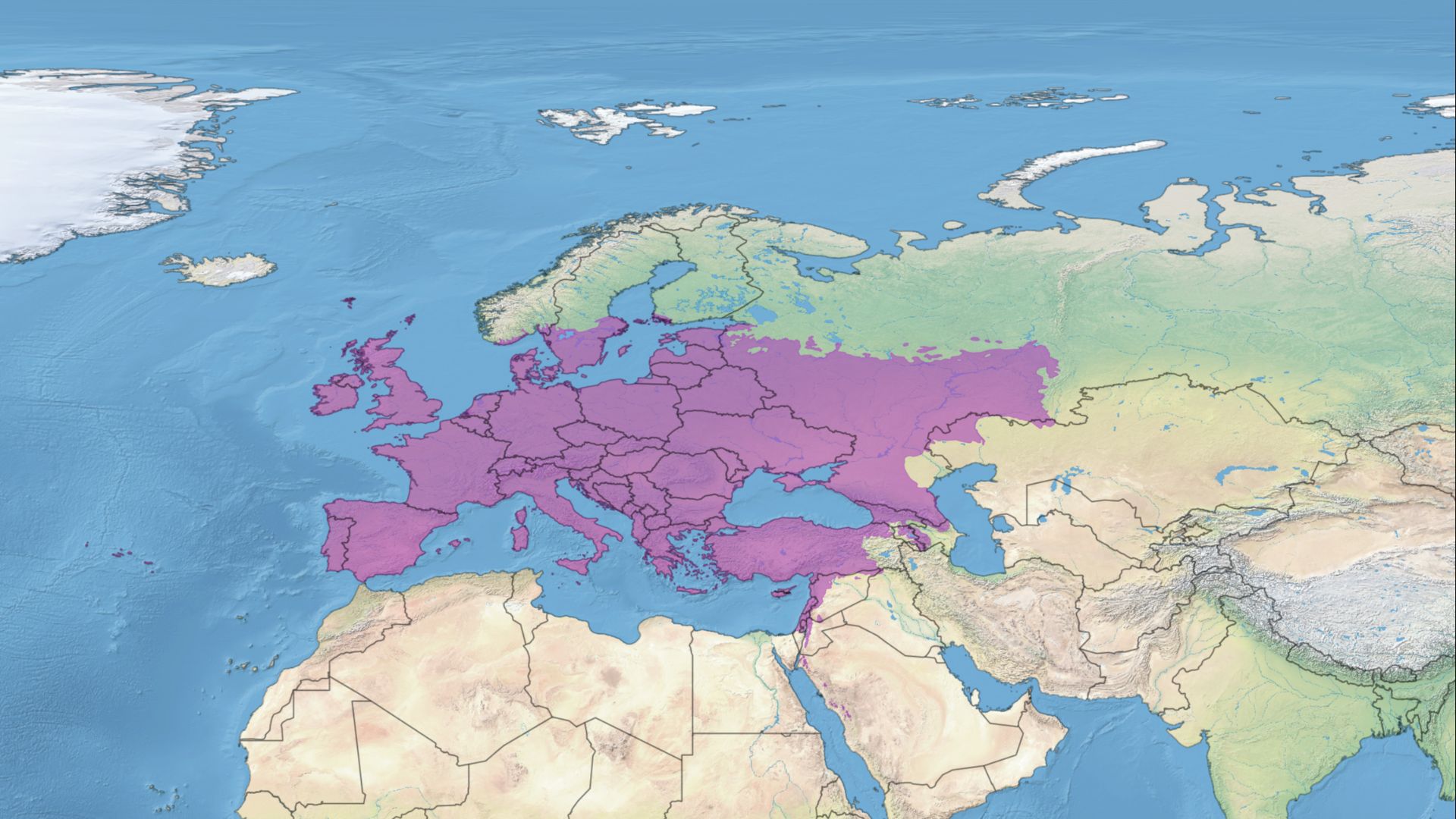 Western Eurasia (West Palearctic) Realm