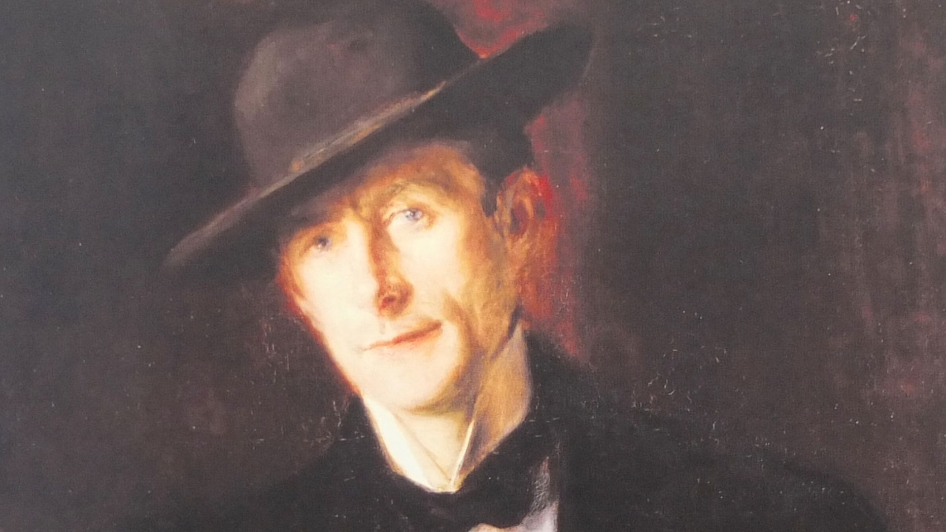Portrait de Walter Richard Sickert par Jacques-Émile Blanche, huile sur toile 81 x 65 cm. National Portrait Gallery, Londres.