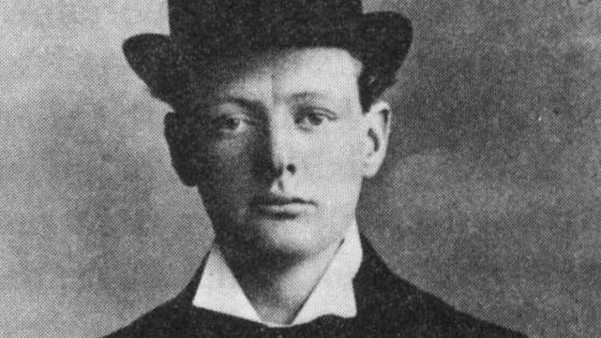 Winston Churchill as a new Member of Parliament in 1901.