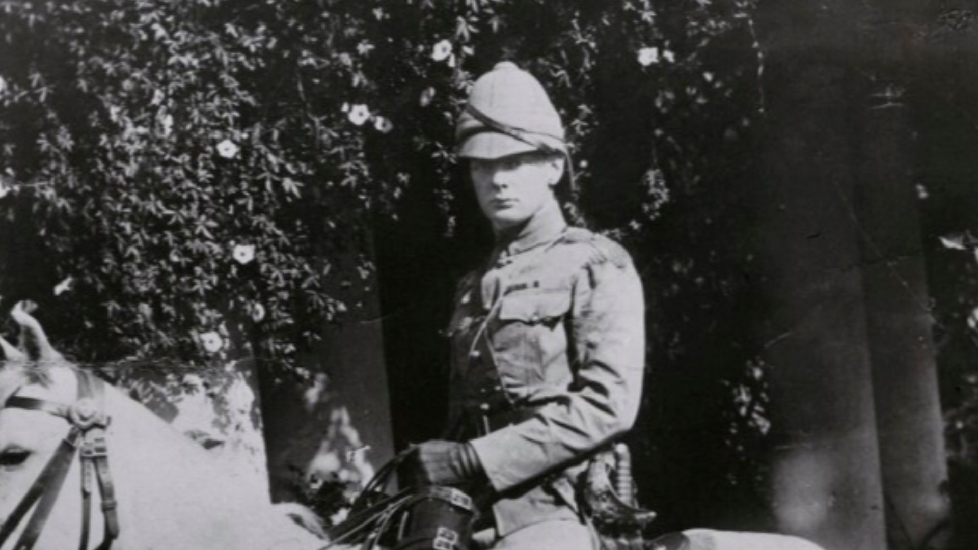 Second-Lieutenant Winston Churchill in the 4th Queen's Own Hussars in India, 1896