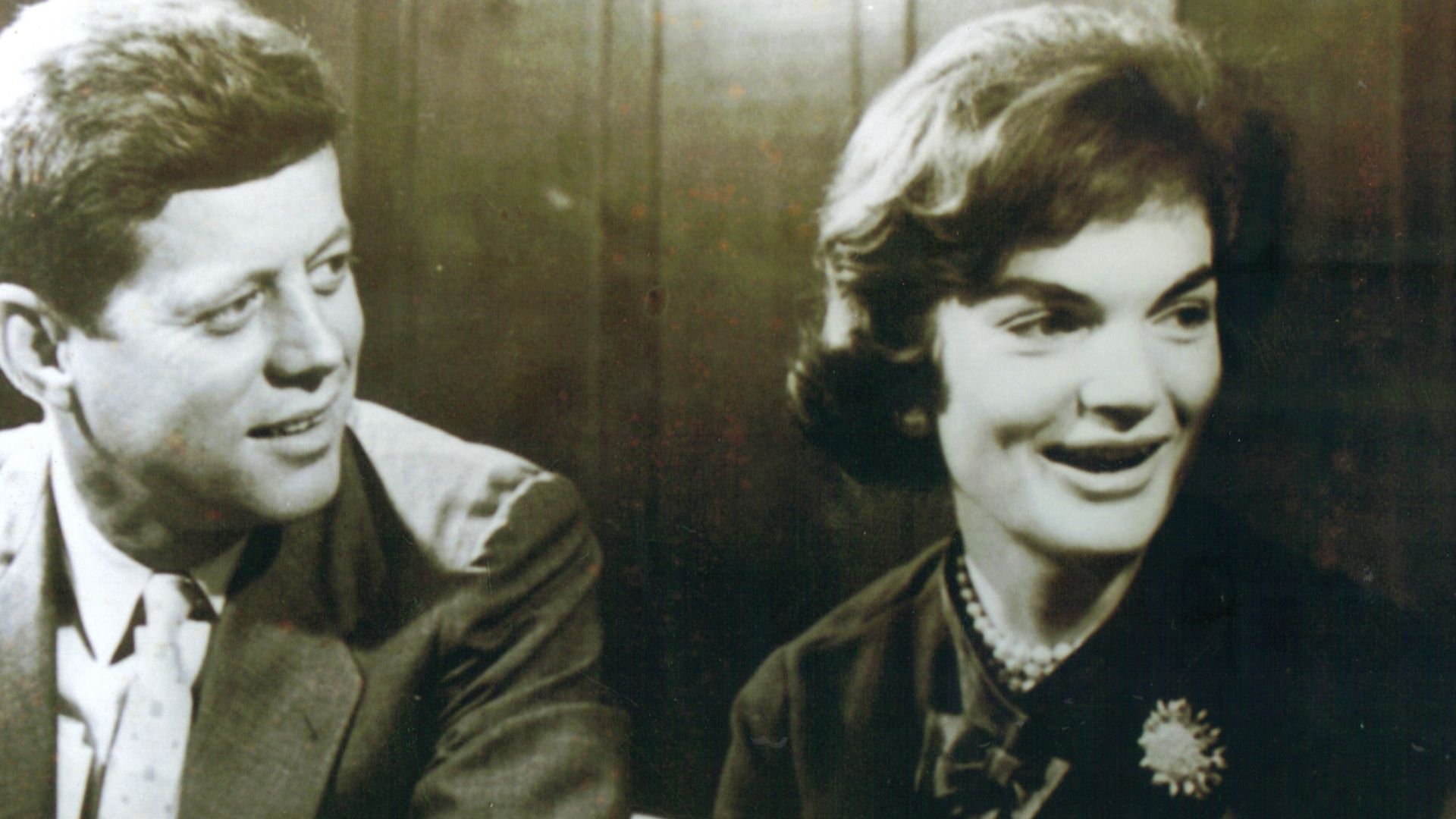 President John F. Kennedy, First Lady Jacqueline Kennedy Onassis, and Senator Patrick V. McNamara