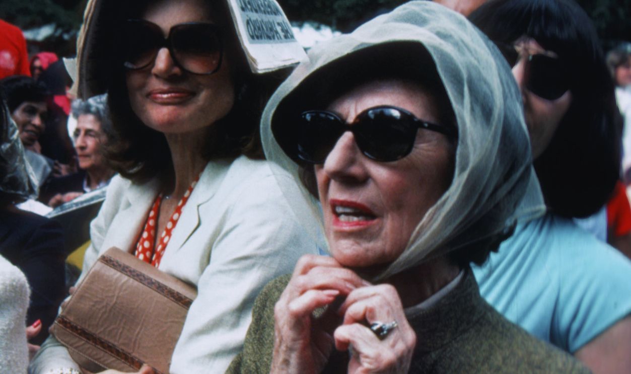 Gettyimages - 113527665, Caroline Kennedy & Michael Kennedy's Graduation From Harvard Jackie Onassis and Janet Auchincloss during Caroline & Michael Kennedy's Graduation From Harvard at Harvard University in Cambridge, Massachusetts, United States. 