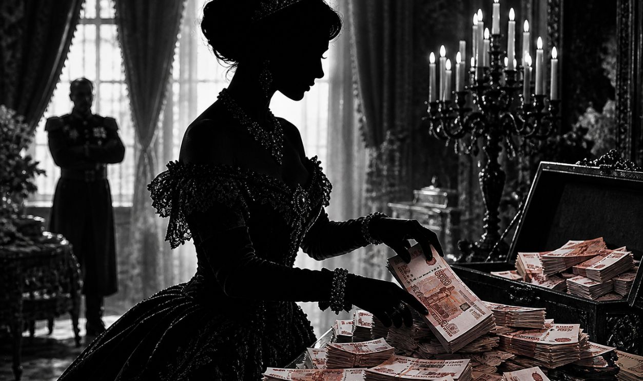 Woman rubles