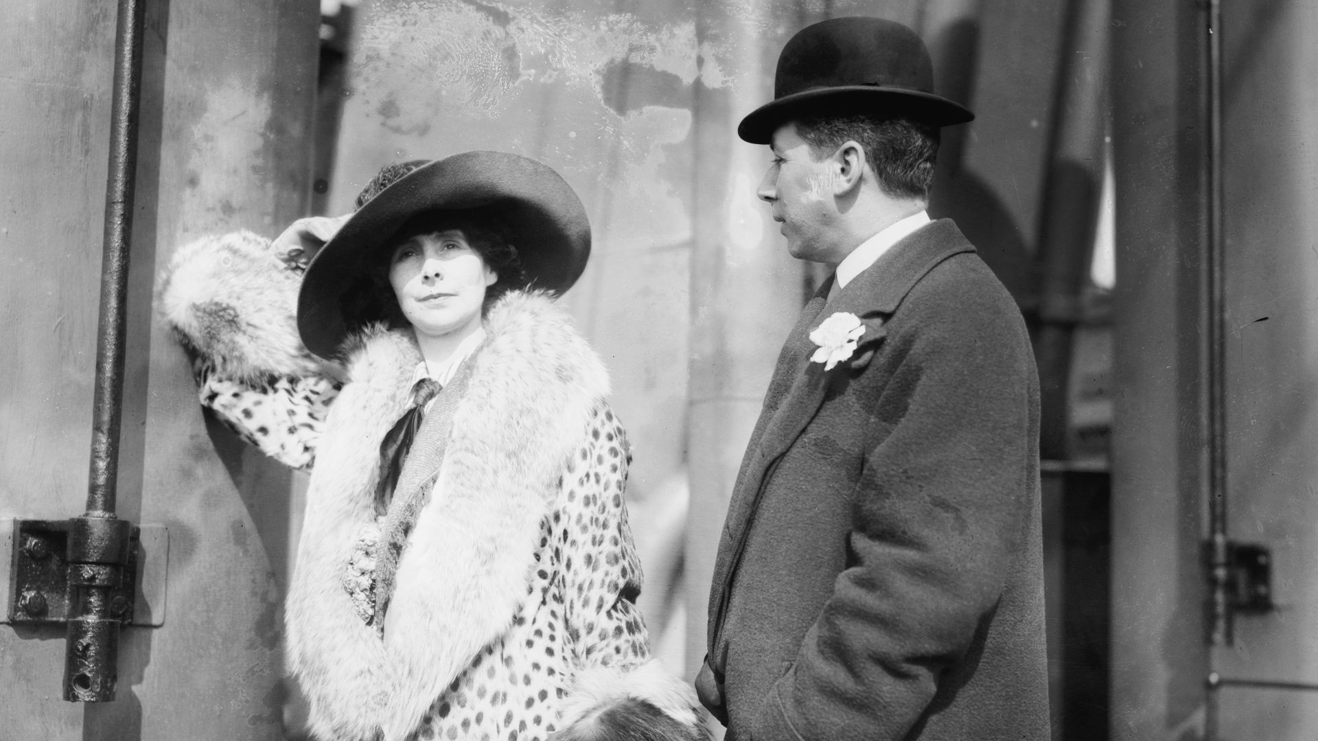 Baron and baroness de Meyer.