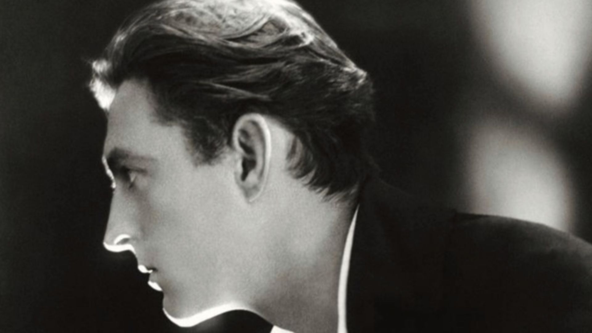 Portrait of John Barrymore by Adolph De Meyer