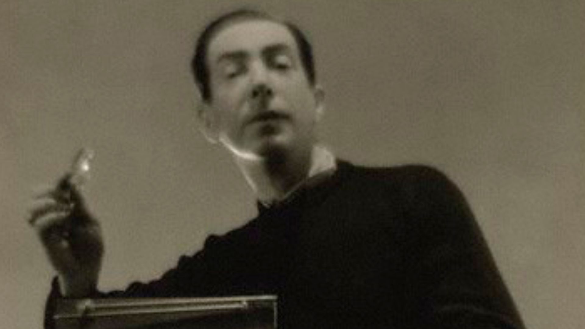 Baron Adolph de Meyer self-portrait