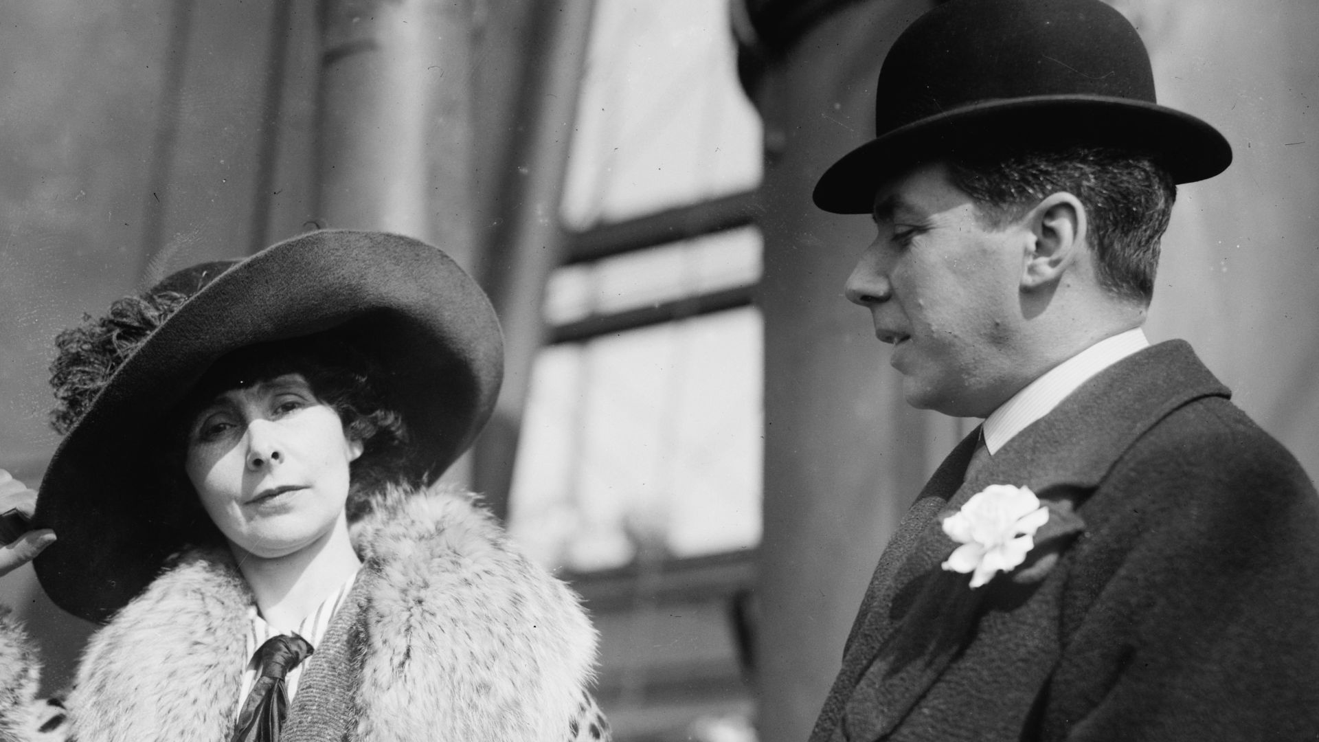 Baron and baroness de Meyer.