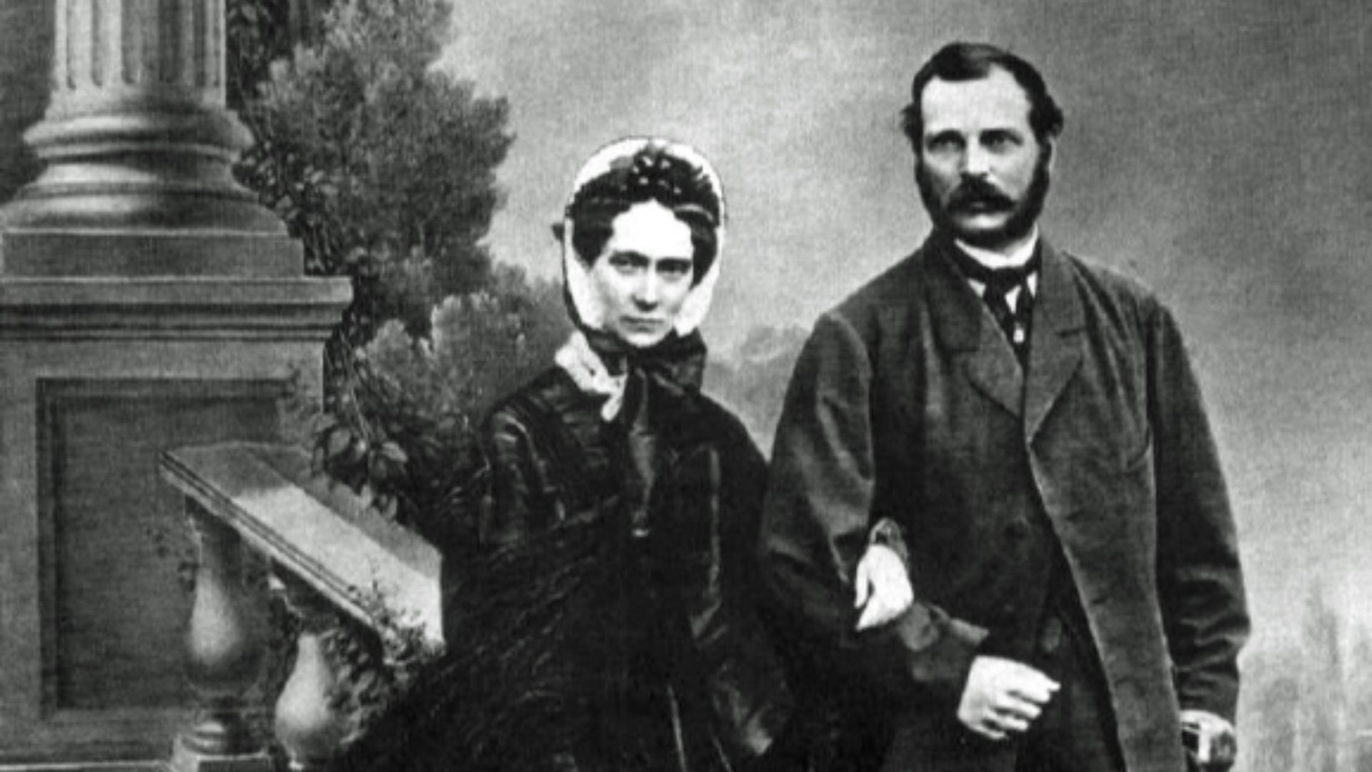 Tsa Alexander II of Russia and his wife