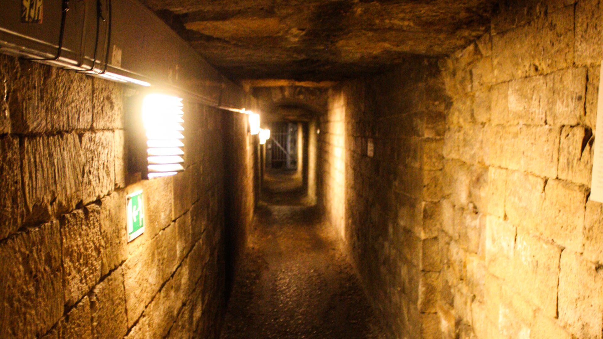 Catacombs of Paris, France.