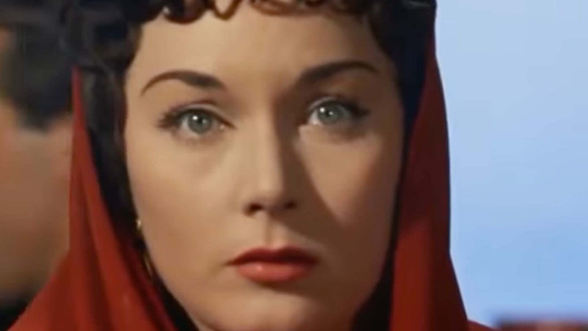 Gianna Maria Canale nel film Teodora (1954), girato negli stabilimenti S.A.F.A. Palatino