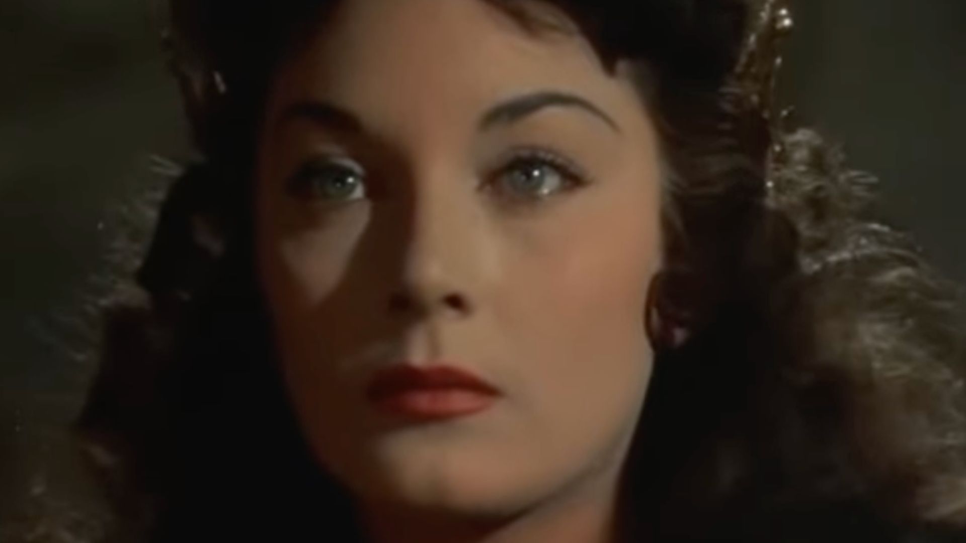 Gianna Maria Canale nel film Teodora (1954), girato negli stabilimenti S.A.F.A. Palatino
