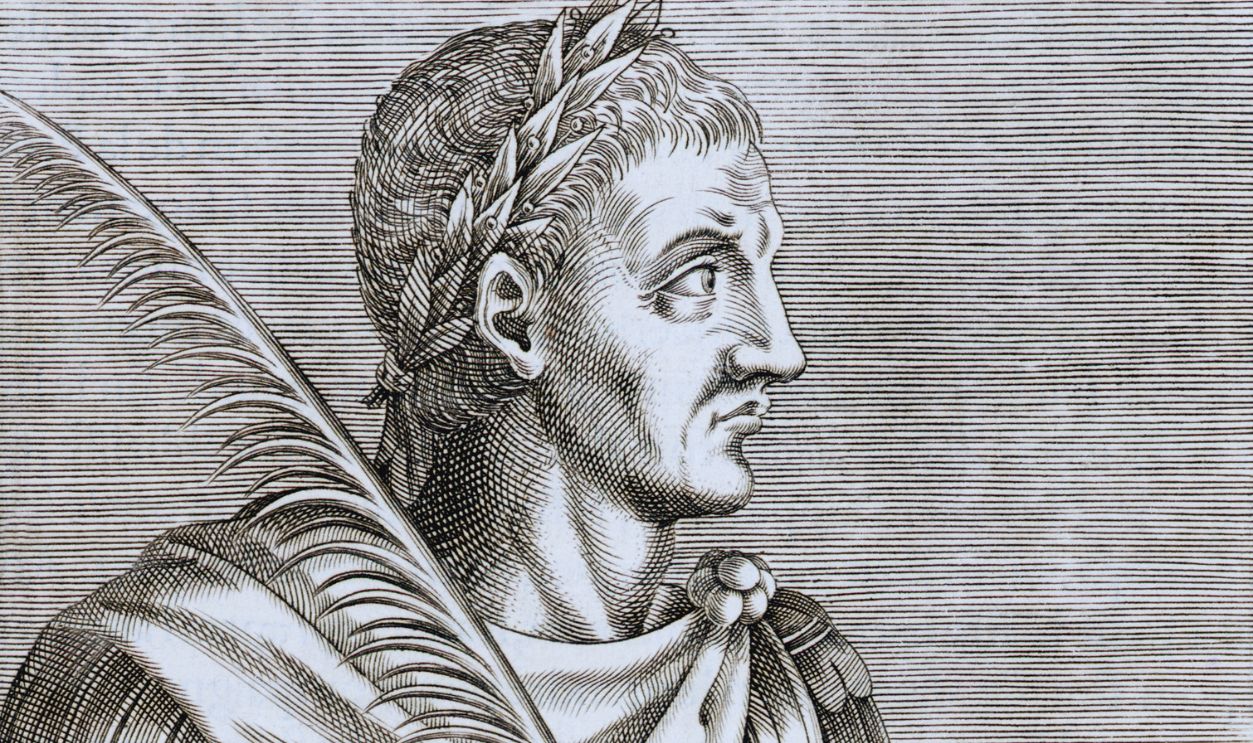 Gettyimages - 517388346, Engraved Profile Portratit of Justinian I, Roman Emperor